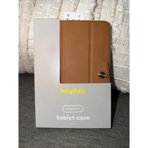New iPad Mini Folio Faux Leather Case - heyday, Brown - For Apple iPad Mini 6
